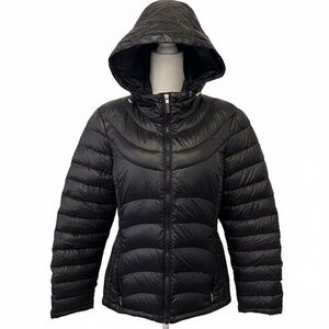 Andrew Marc Women's Packable Black Puffer Jacket